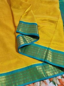 Elegant Yellow Saree