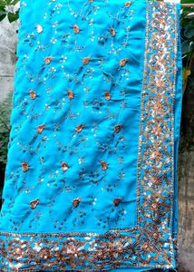 Heavy Work Saree