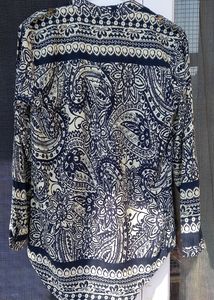 Navy Blue Summer Top