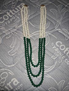 Beaded 3 Layered Necklace