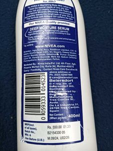 Nivea Aloe Protection Body Lotion