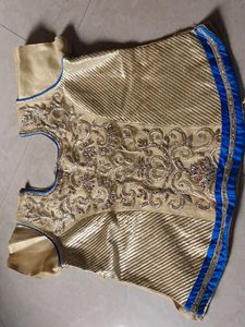 Elegant Blue Ethnic Skirt