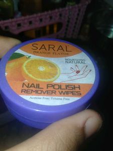 Here Is Nail Polish Remover.