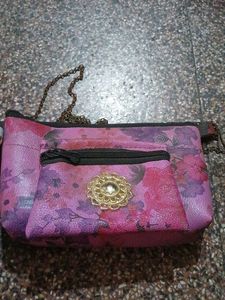 Floral Print Pouches