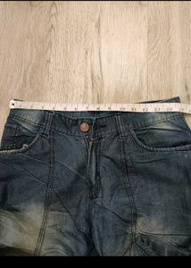 Cs1265 Purple Gold Jeans Size 32