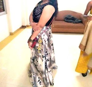 Floral Lehenga &amp; Embellished Top Set