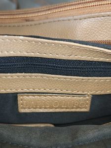Tan Lapis O Lupo Handbag