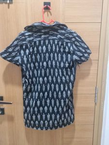 Ikkat Shirt For Women