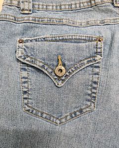 Flared Denim Jeans