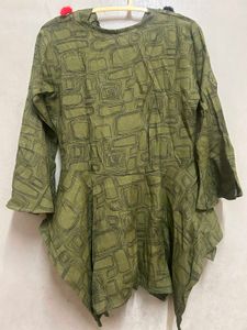 Olive Green Top