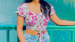 Floral Crop Top