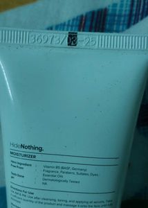 Minimalist Vitamin B5 Moisturizer