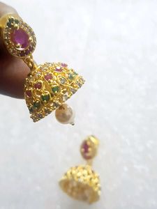Stone Studded Cute Jhumka
