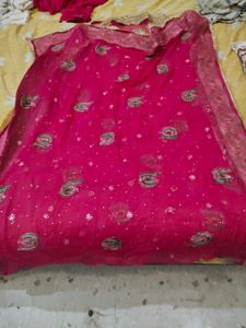 Pink Embroidered Salwar Kameez