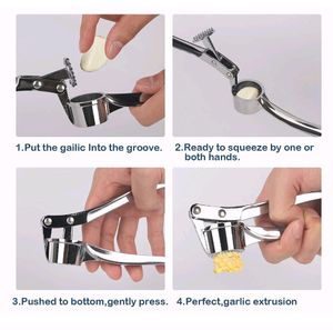 Garlic Crusher Stainless Steel