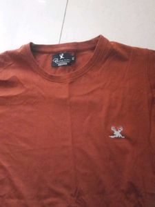 Casual Brown T-Shirt