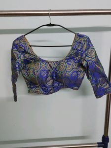 PRICE DROP ⬇️⬇️ Designer Saree Blouse Combo