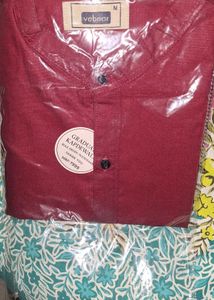 Maroon Casual Shirt