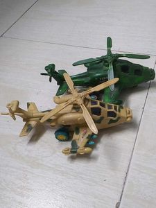 Toy Helicopters (Set of 2)