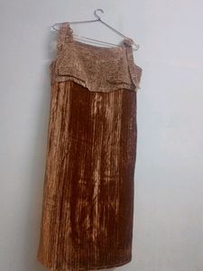 Party Wear Glittery Short Dress