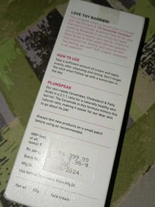 Plum Oat &amp; Ceramide Face Cream