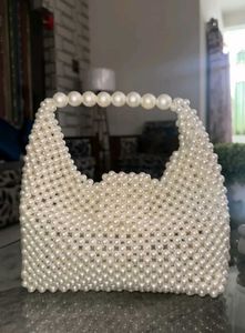 Pearl Beaded Handbag