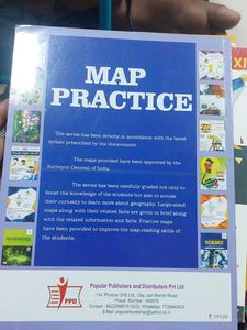 Map Practice Book - Grade 9