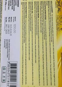 L&#39;Oreal &amp; Lotus Herbals Facial Kits