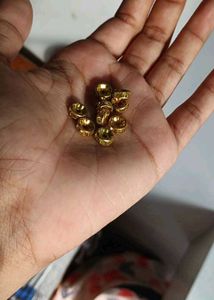 Golden Dimond Beads
