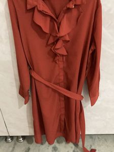Annabelle By Pantaloons Chic  Dress With Belt