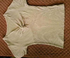 Knotted Ribbed Top