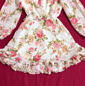 Tokyo Talkies Floral Printed Mini Dress