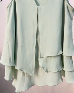 Sage Green Aesthetic Top