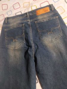 Roadster Women&#39;s Bootcut Jeans with Front Slits