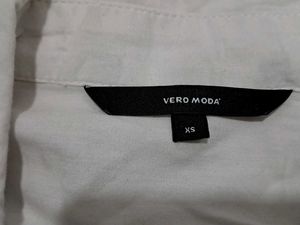 Vero Moda Striped Sleeve Oversized Shirt
