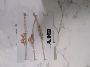 Rose Gold Heart & Infinity Bracelets