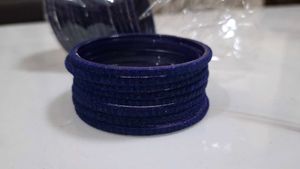 Blue Velvet Bangles