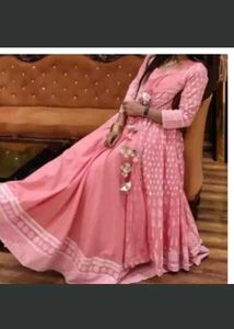 Elegant Ethnic Gown with Jacket