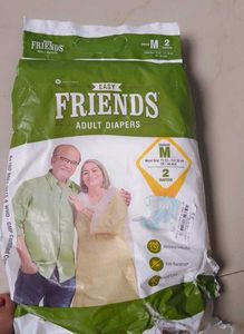 Friends Adult Diapers - Unisex M (2 Count)