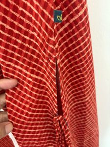 Red Printed Dress