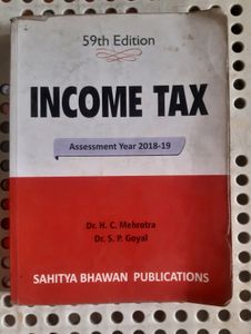 Income Tax Study Book
