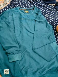 Teal Long Sleeve T-Shirt
