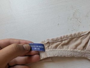 Comfortable Beige Bra