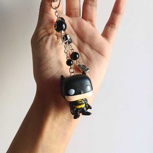 black batman keychain