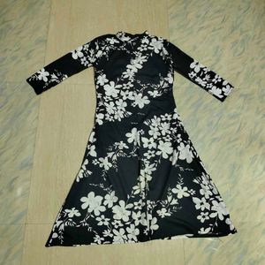 Black Floral Dress