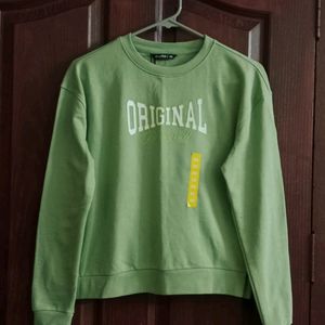 ZUDIO Sweatshirt | Hoodie | XS GREEN