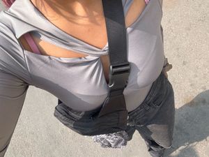 grey bodysuit