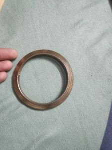 Vintage Gold Mesh Bangle