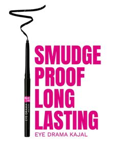 ELLE 18 Eye Drama Bold Black Kajal