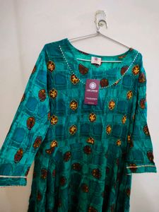 Elegant Green Dress (3XL SIZE)